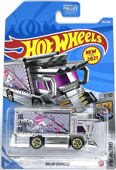 Hot Wheels Raijin Express 2021 - Harla Hotwheels Diecast 