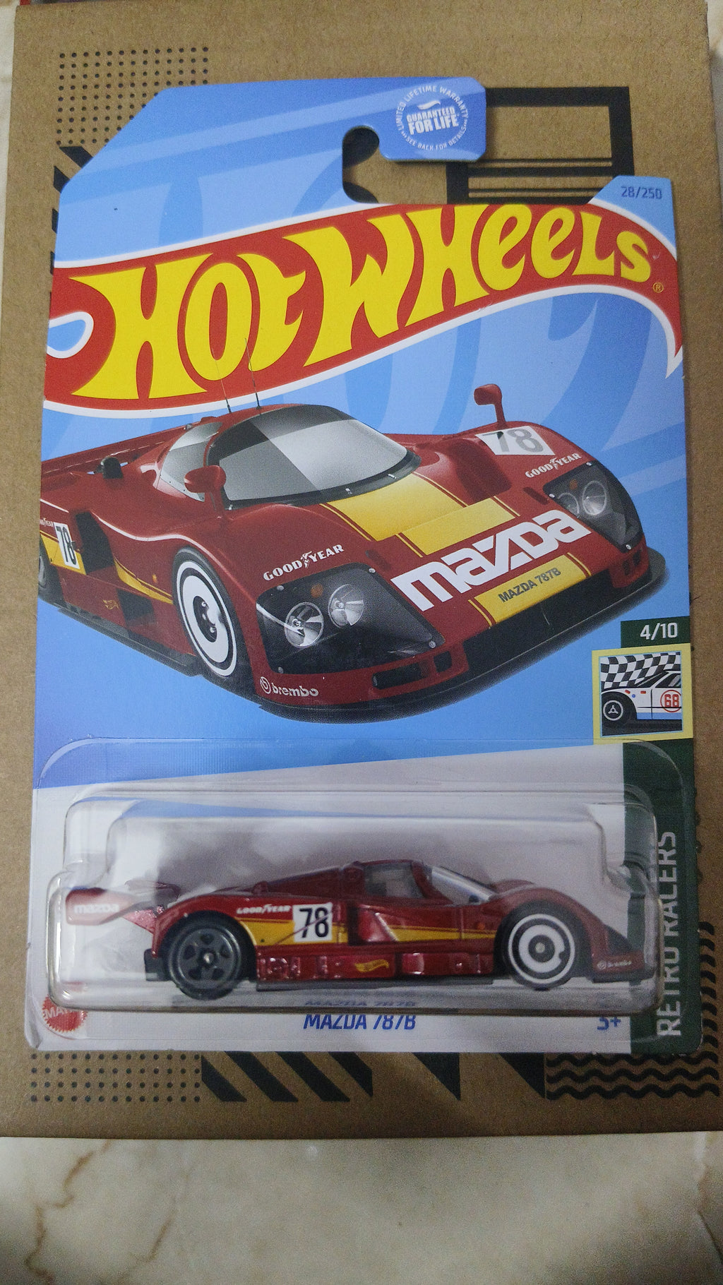 Hot Wheels 2021 Pagani 787B Red (US CARD) - Harla Hotwheels Diecast 