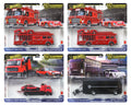 (Pre-order) Hot Wheels Ferrari Team Transport Case - Set of 4 Pcs - Harla Hotwheels Diecast 
