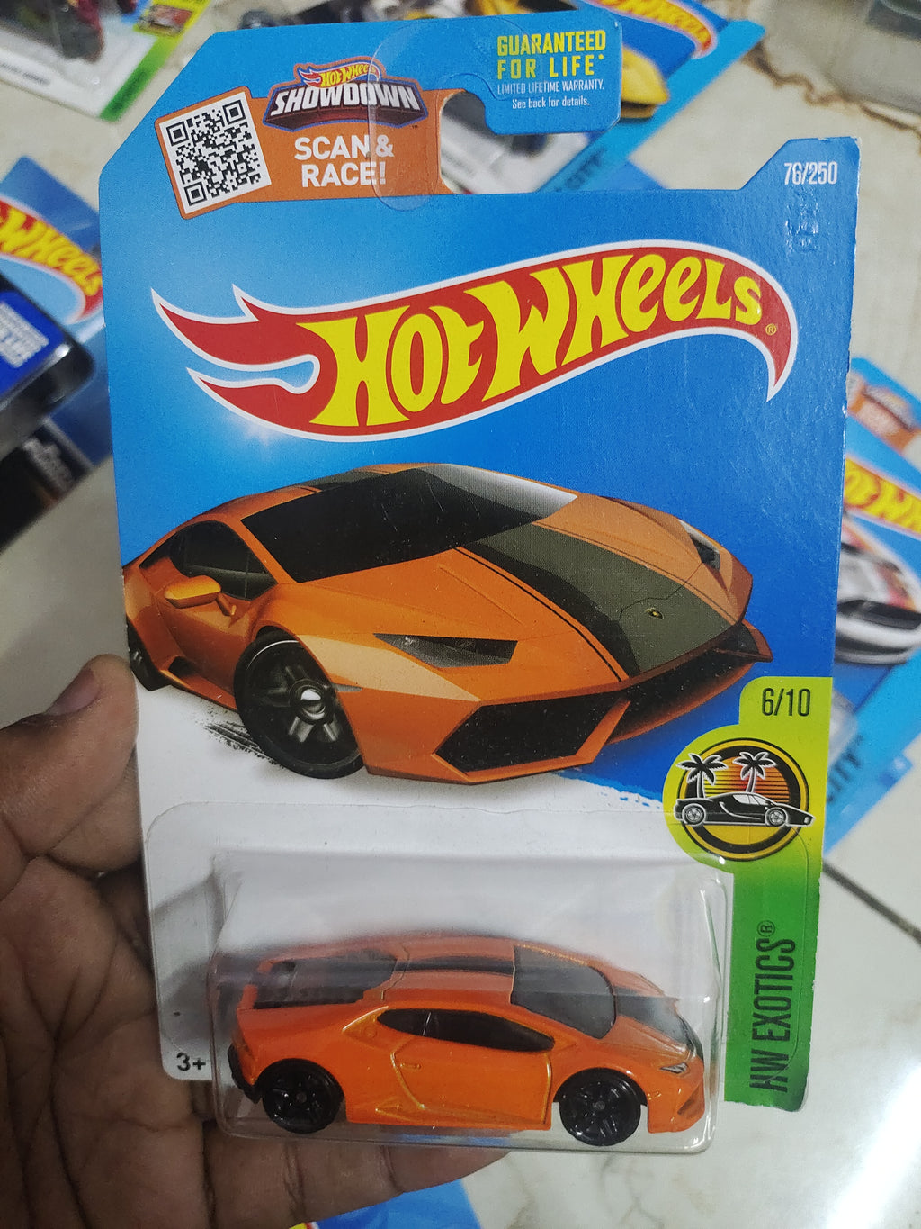 Hot Wheels Lamborghini Hurcan LP 610-4 (Imported card) - Harla Hotwheels Diecast 