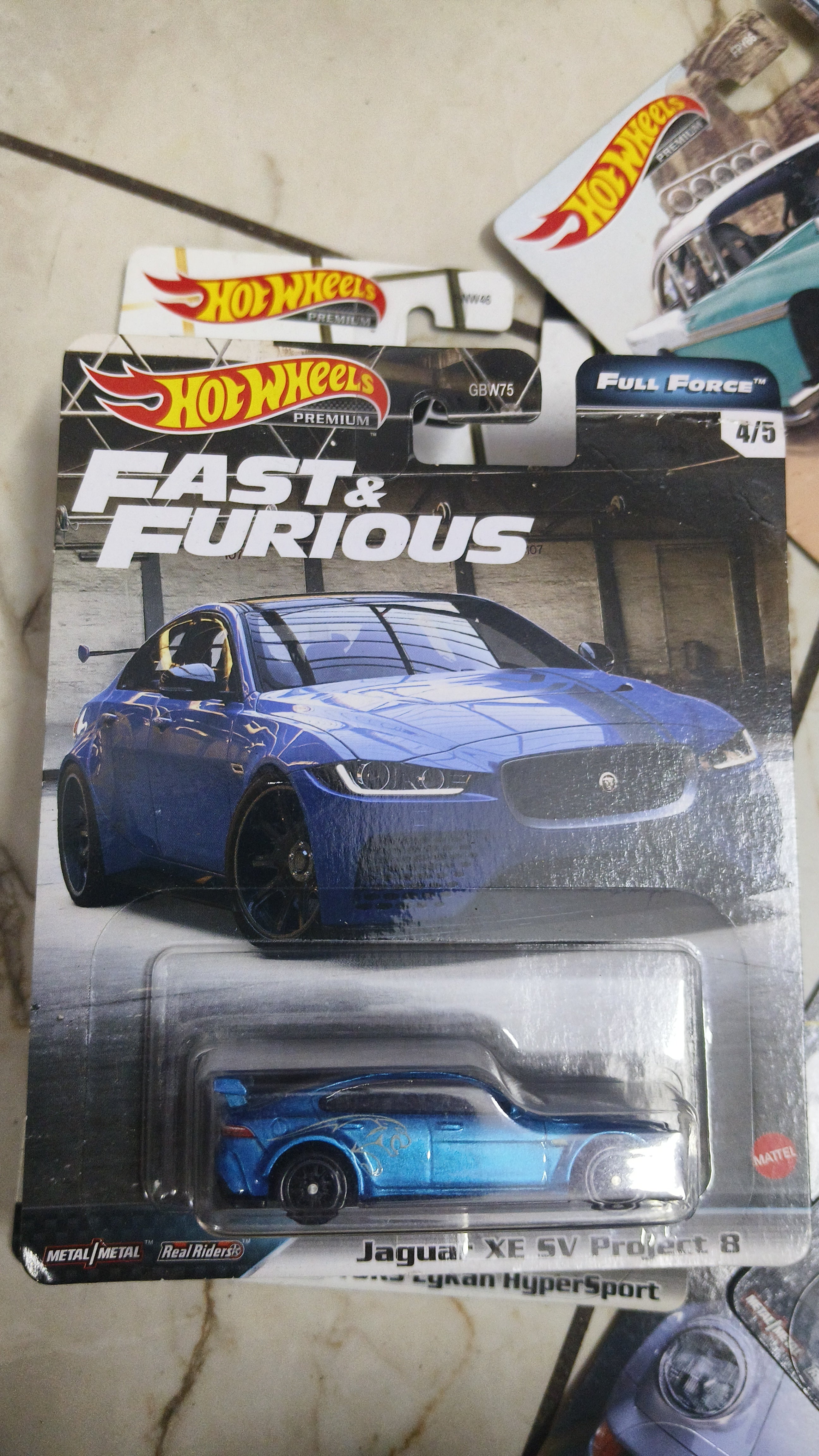 Fast & Furious Hot Wheels Jaguar XE SV Project 8 (Imported Creased card check pics) - Harla Hotwheels Diecast 