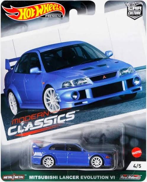 Hot Wheels Mitsubishi Lancer Evolution VI Hotwheels Premium's