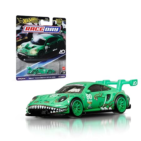 Hot Wheels Porsche Rexy Green Hotwheels Premium's