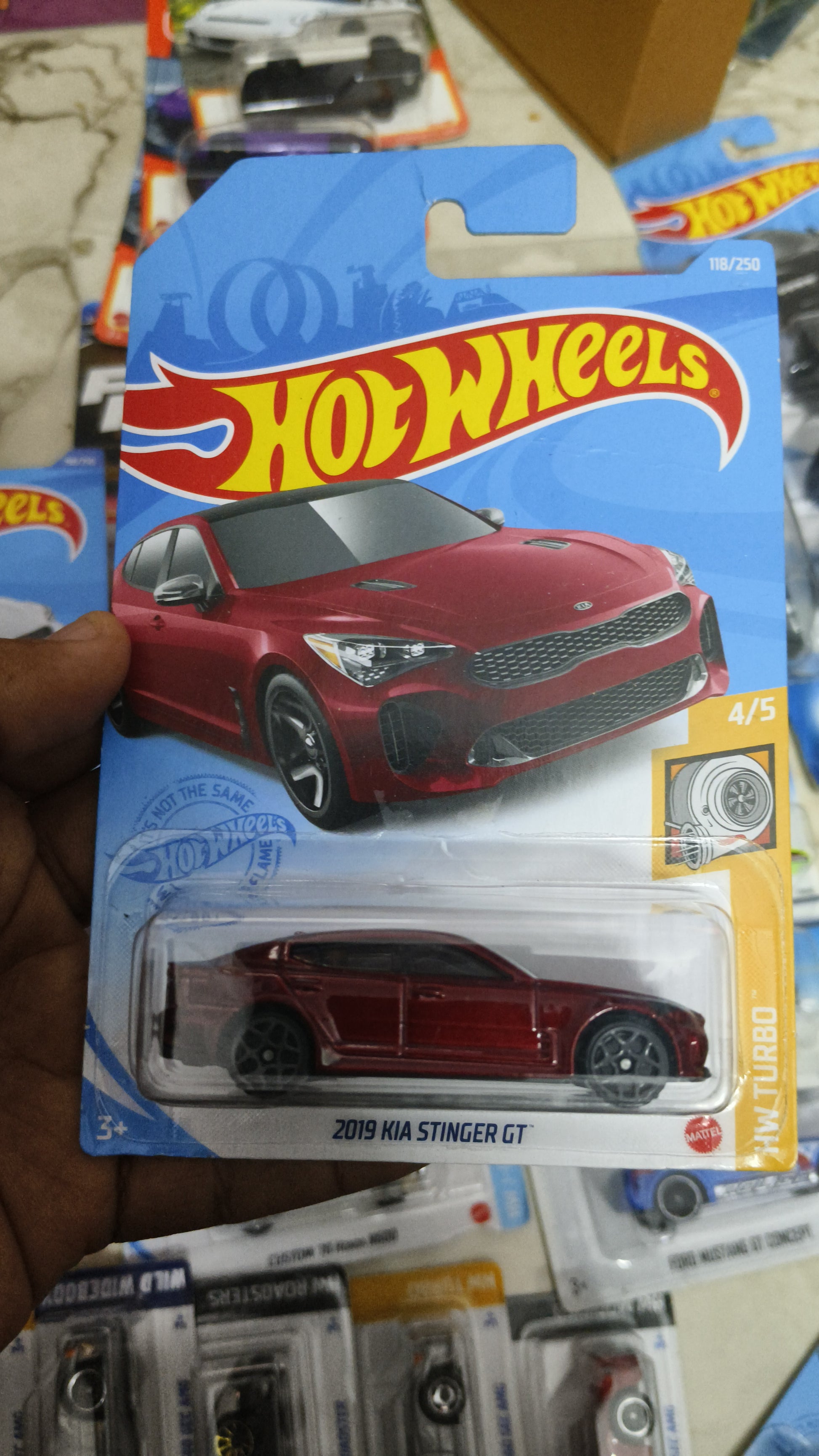 Hot Wheels Kia Stinger GT Hotwheels Mainline's (Imported)