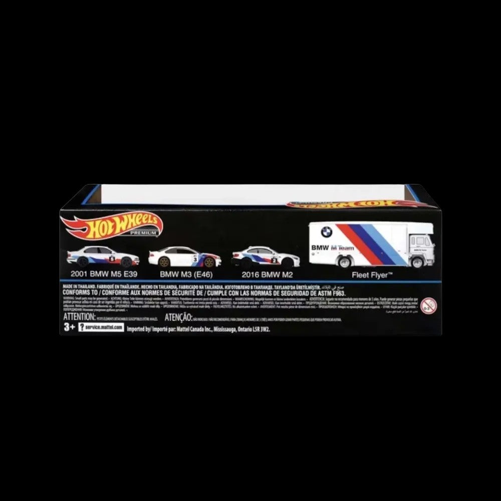 Hot Wheels Premium BMW Display Diecast Collection 4-Pack 1:64 - Harla Hotwheels Diecast 