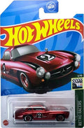 Hot Wheels Mercedes-Benz 300 SL STH (With Protector)+Normal Card - Harla Hotwheels Diecast 