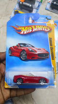 Hot Wheels Ferrari Ferrari California USA IMPORTS (2008 Year card) - Harla Hotwheels Diecast 