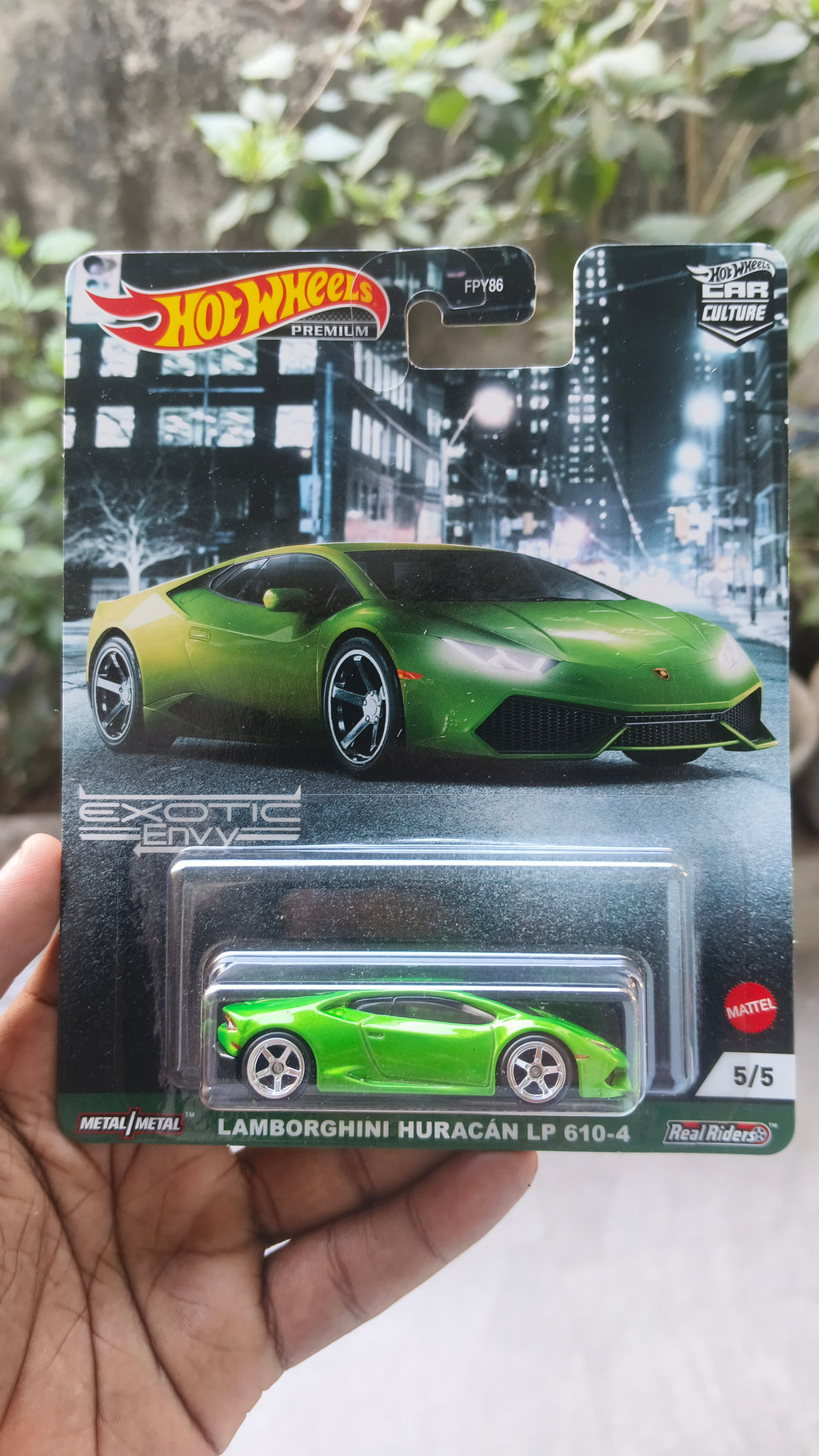 Hot wheels Exotic Envy Lamborghini Huracan LP 610-4 (USA Imports) - Harla Hotwheels Diecast 