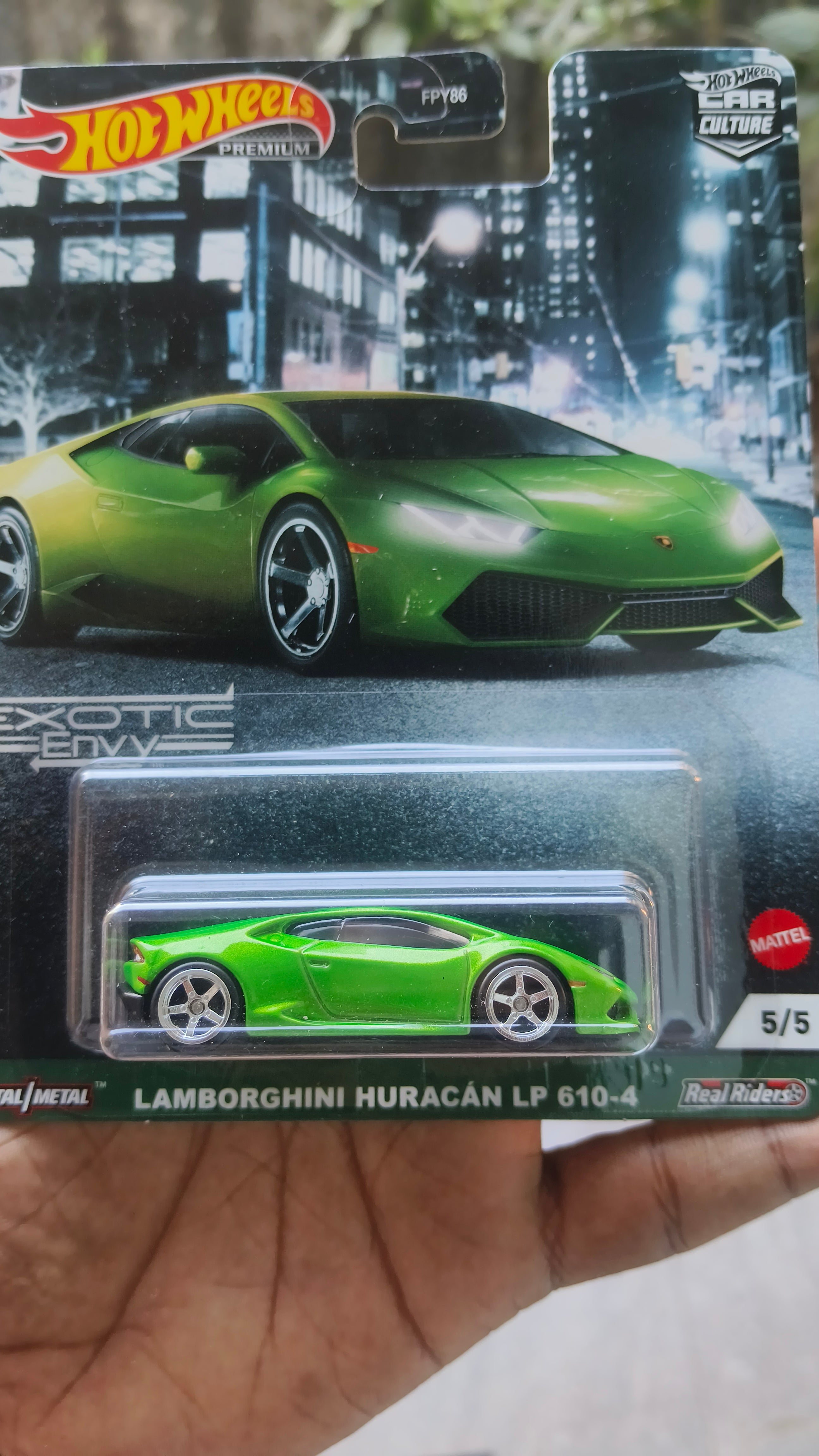 Hot wheels Exotic Envy Lamborghini Huracan LP 610-4 (USA Imports) - Harla Hotwheels Diecast 