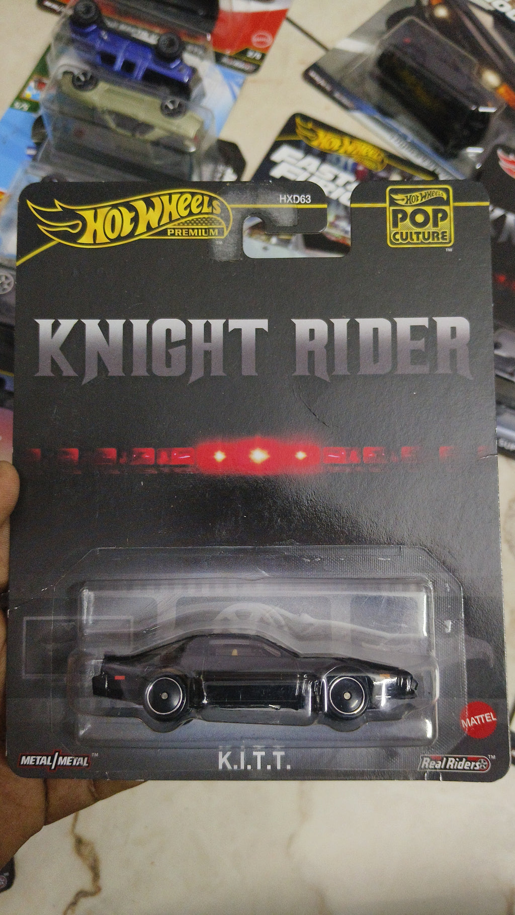 Hot Wheels K.I.T.T (Imported card) - Harla Hotwheels Diecast 