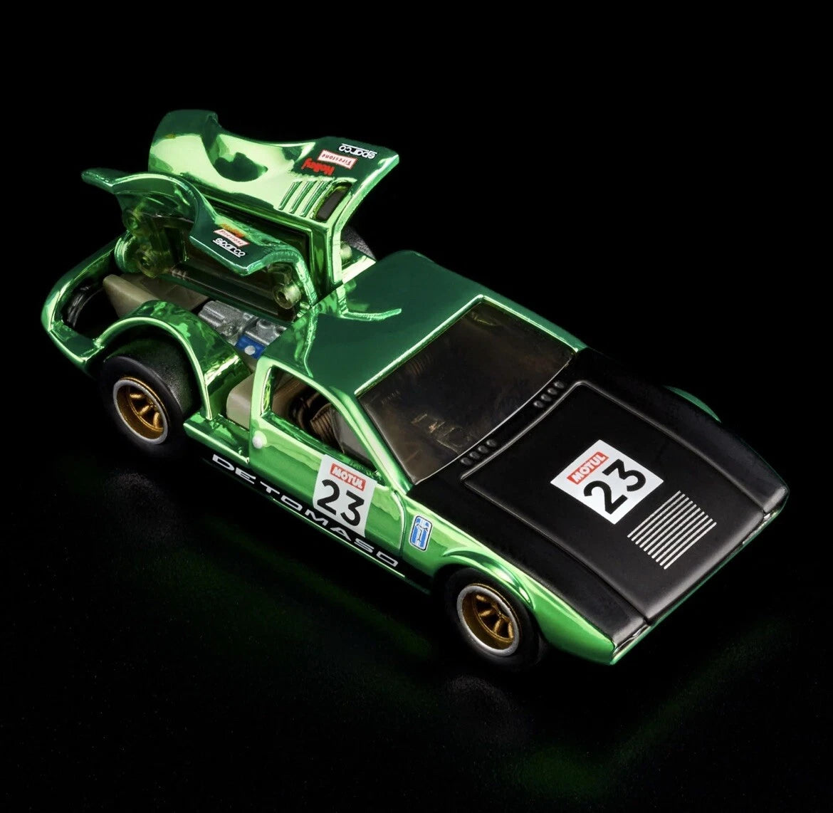 Hot Wheels RLC Special Edition 1971 De Tomaso Mangusta Green (Pre-order) - Harla Hotwheels Diecast 