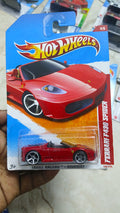 Hot Wheels Ferrari Ferrari F430 Spider USA IMPORTS (2010 Year card) - Harla Hotwheels Diecast 