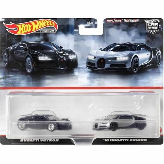 Hotwheels Buggati 2 Pack Harla Hotwheels Diecast