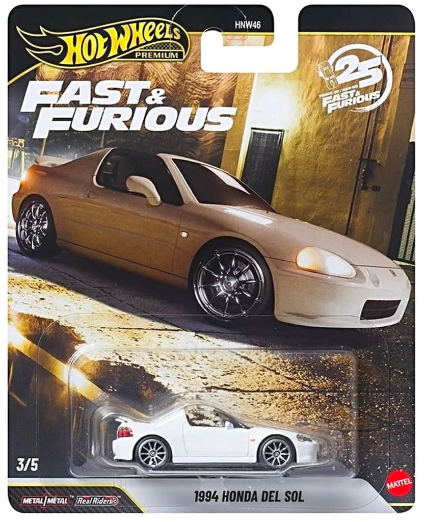 Hot Wheels Fast and Furious 1994 Honda DEL SOL Case P 2026 (US imports) - Harla Hotwheels Diecast 