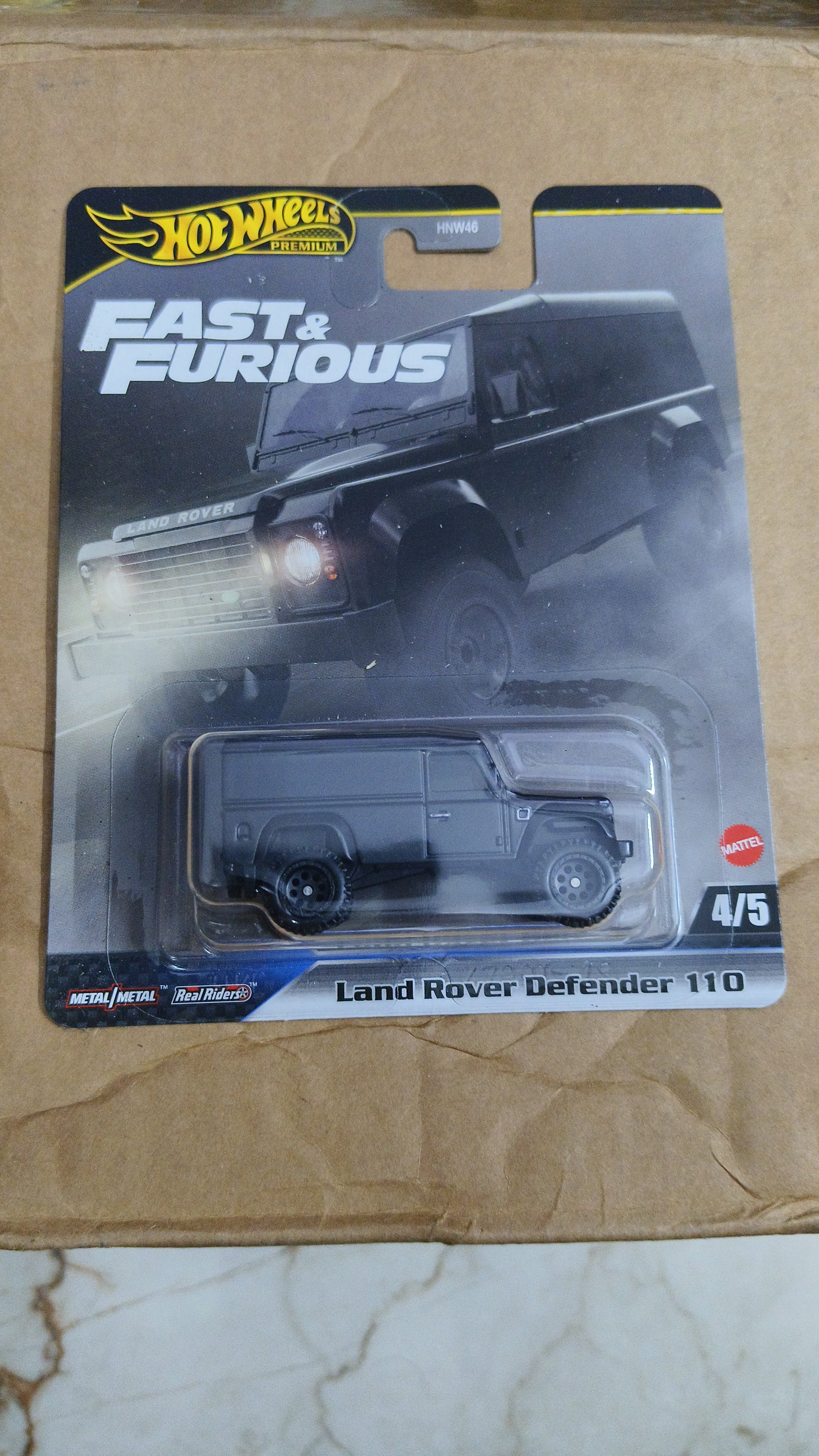Fast and Furious Land Rover Defender 110 - Harla Hotwheels Diecast 