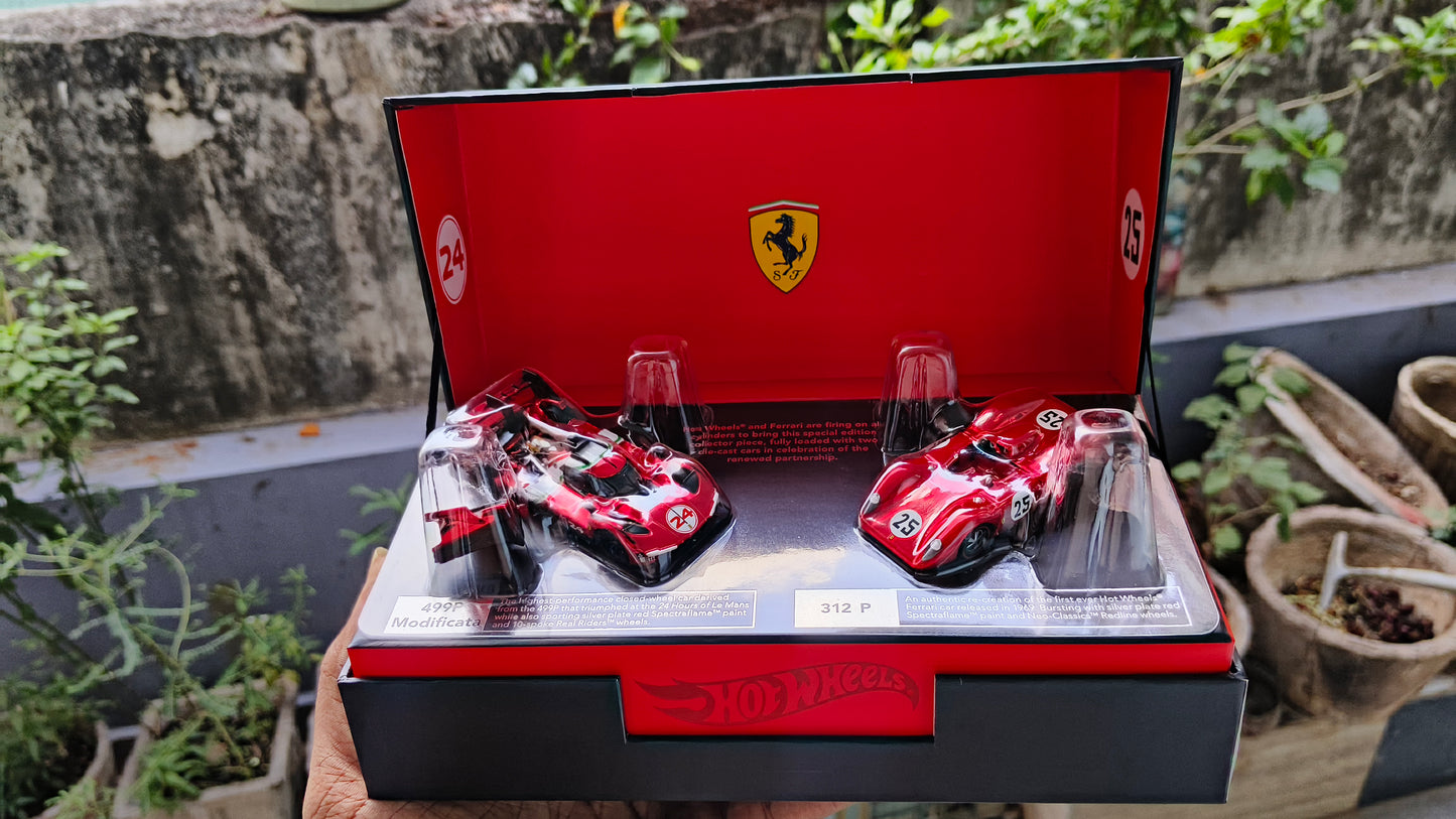 Hot Wheels x Ferrari Heritage Set (Pre-order) Hotwheels
