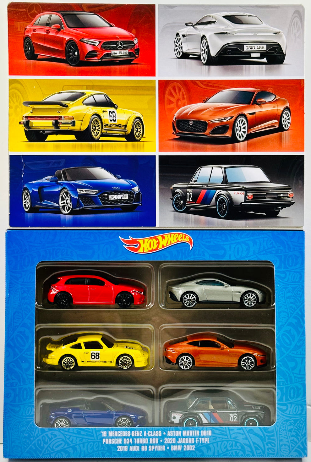 Hot Wheels Imported Euro 6 Pack (Pre-order)