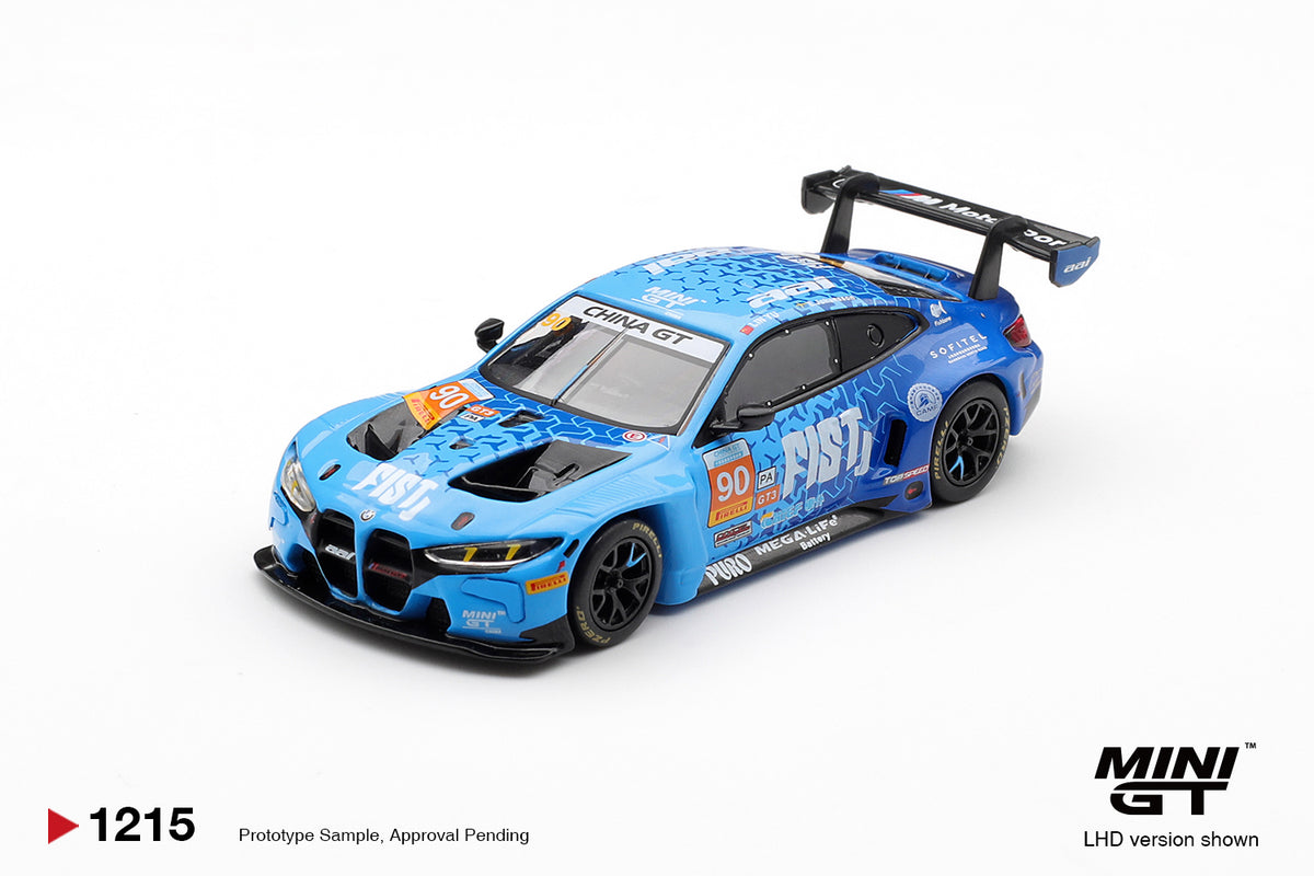 (PRE-ORDER) MINI GT - BMW M4 GT3 EVO #90 FIST Team AAI 2025 China GT  [₹1699-₹199= ₹1500 on arrival] - Harla Hotwheels Diecast 