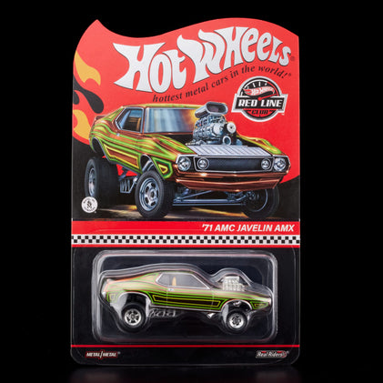 Hot Wheels Collectors
RLC Exclusive ’71 AMC Javelin AMX (9841/30000) Hotwheels RLC