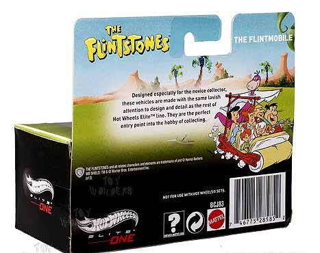 Hot wheels Flintsones Elite 1:50 Scale(USA Imported)+Random Mainline (Imported card)