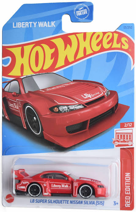 (Pre-order) Hot Wheels LB Super Silhouette Nissan Silvia (S15) Red Edition With Protector - Harla Hotwheels Diecast 