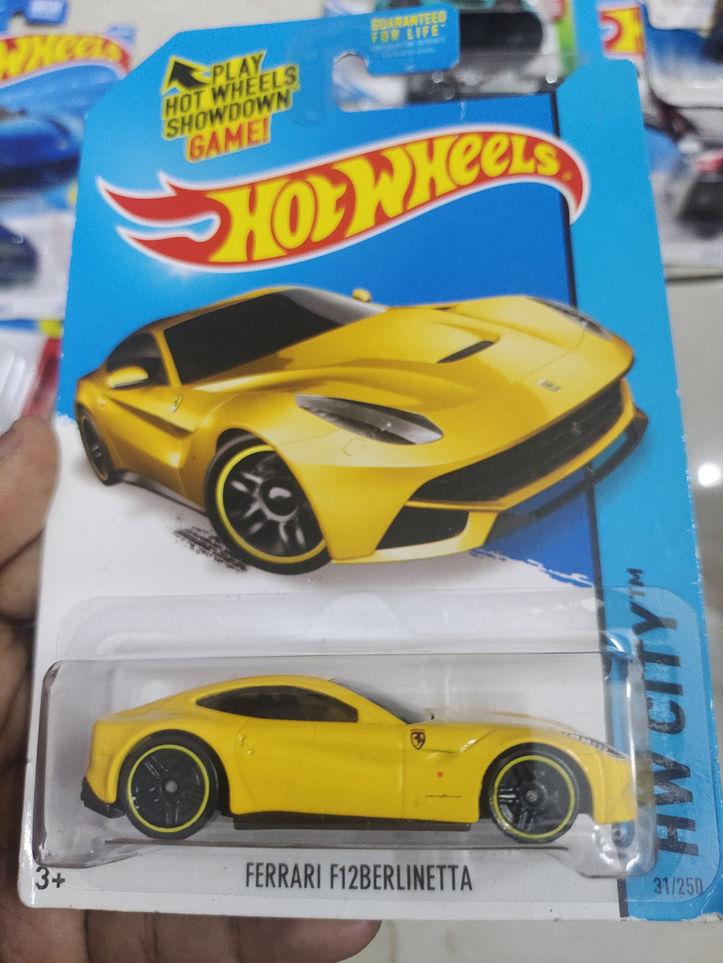 Hot Wheels Ferrari Ferrari F12 Berlinetta USA IMPORTS (2013 Year card) - Harla Hotwheels Diecast 