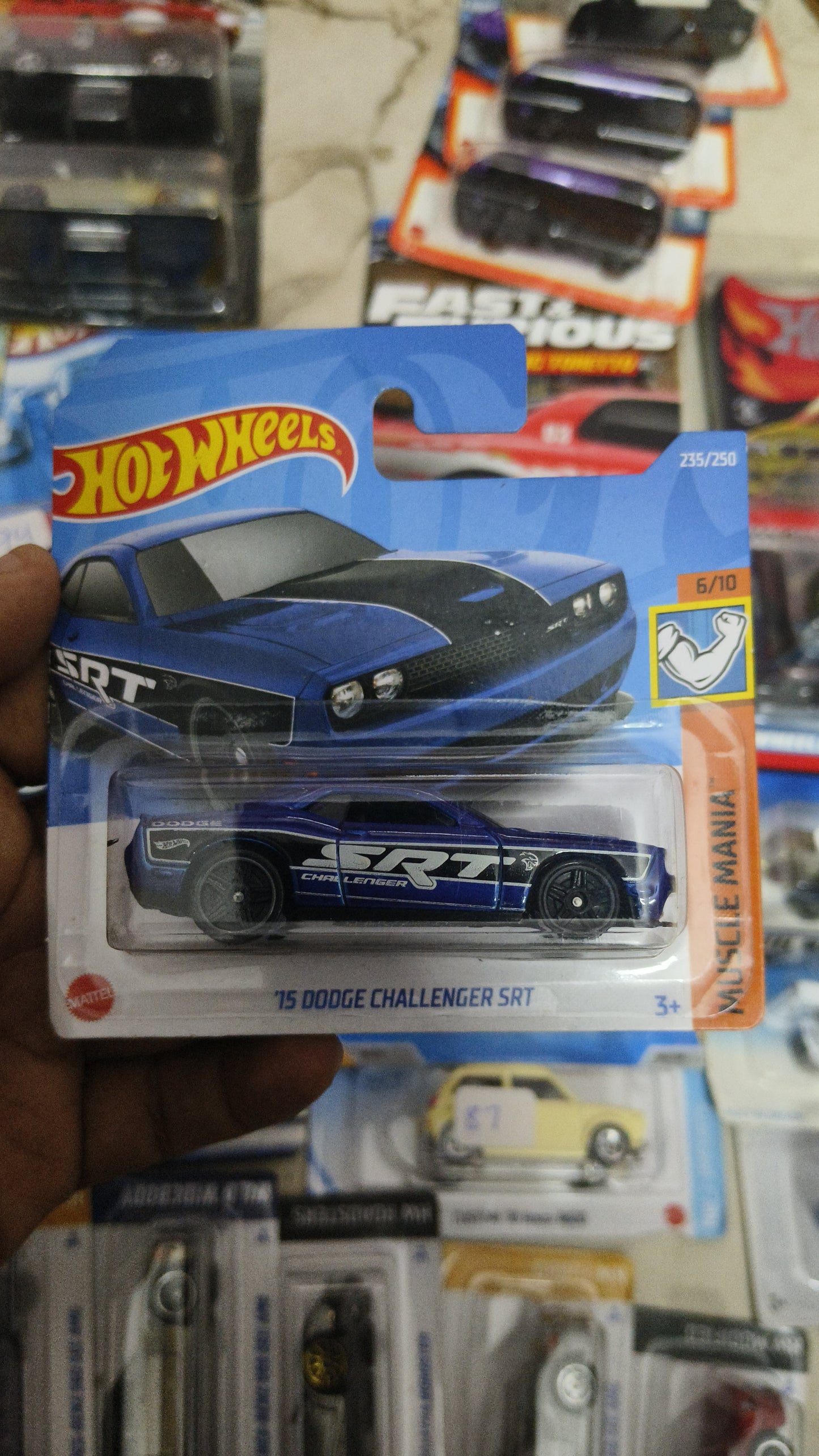Hot Wheels 15 Dodge Challenger SRT Hotwheels Mainline's (Imported)