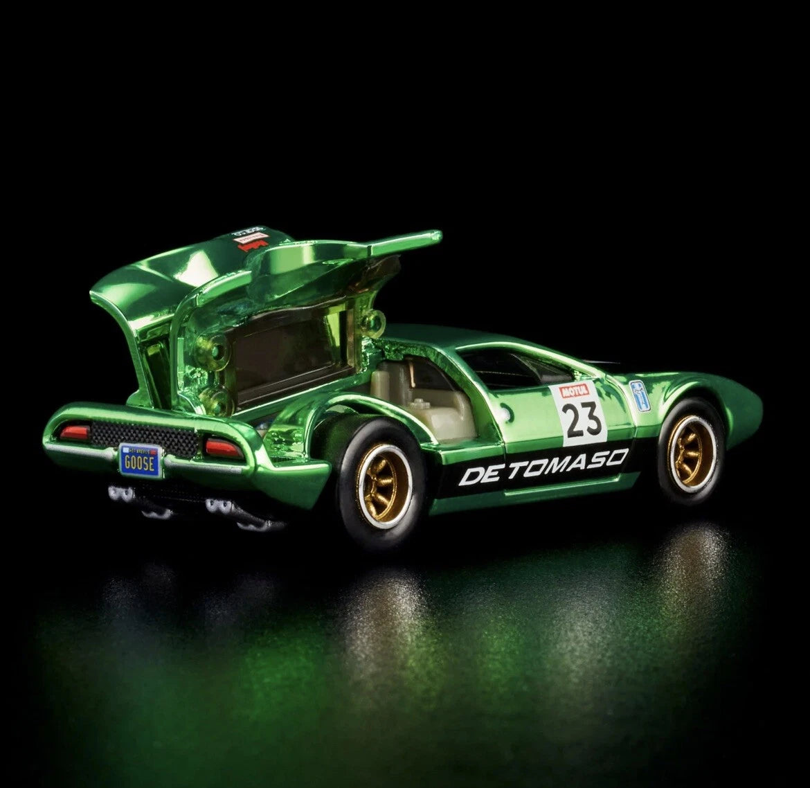 Hot Wheels RLC Special Edition 1971 De Tomaso Mangusta Green (Pre-order) - Harla Hotwheels Diecast 