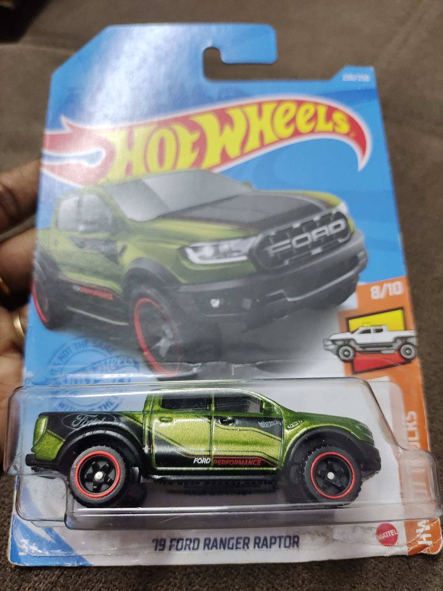 Hot Wheels 19 Ford Ranger Raptor Hotwheels Mainline's (Imported)