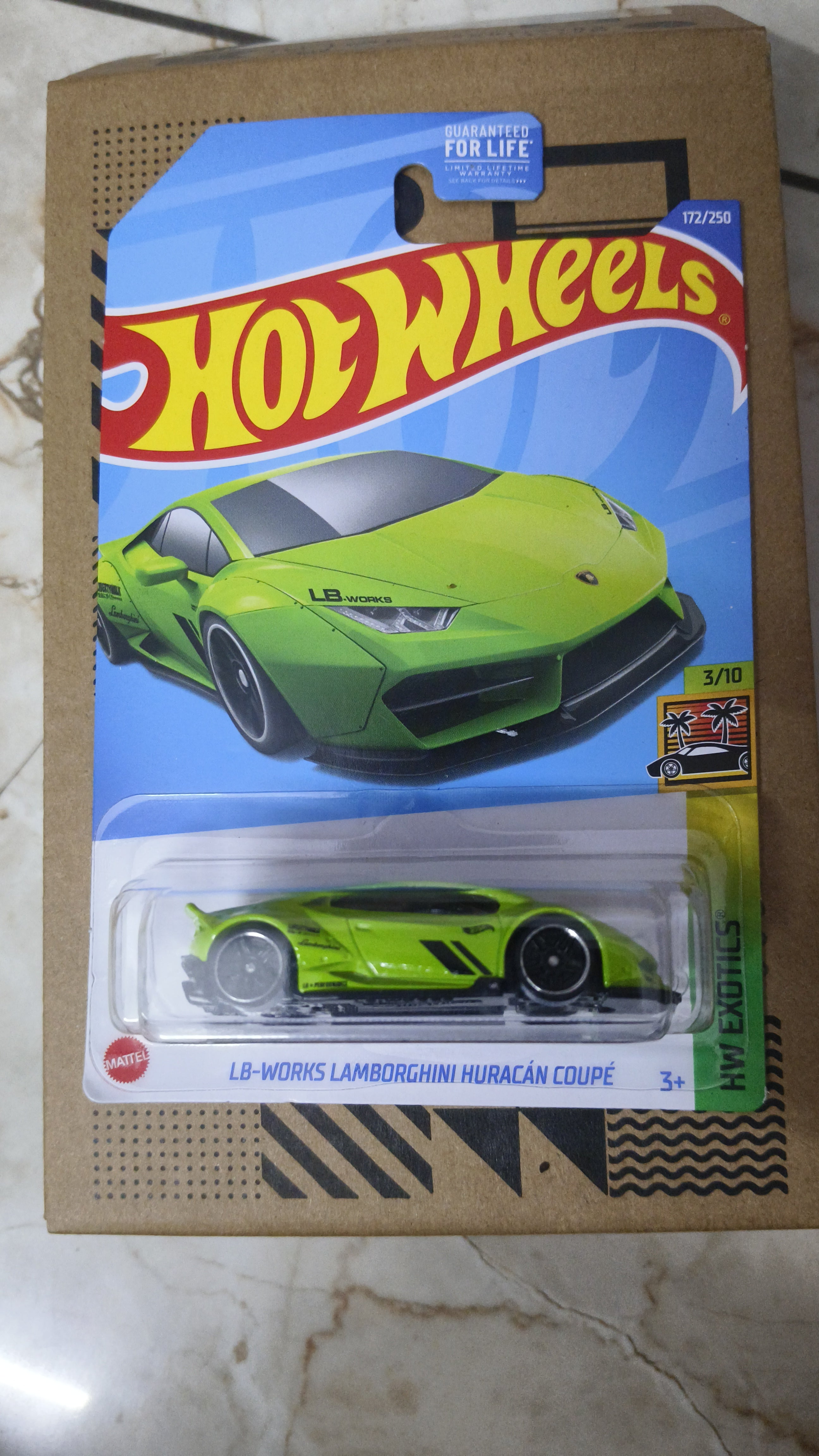 Hot Wheels LB-Works Lamborghini Hurcan Coupe Kroger Exclusive (US Card) - Harla Hotwheels Diecast 