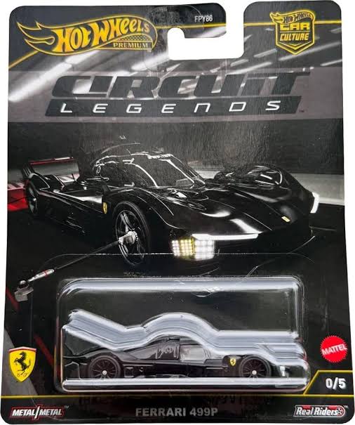 Hot Wheels Circuit Legends Ferrari CHASE with Protector - Harla Hotwheels Diecast 