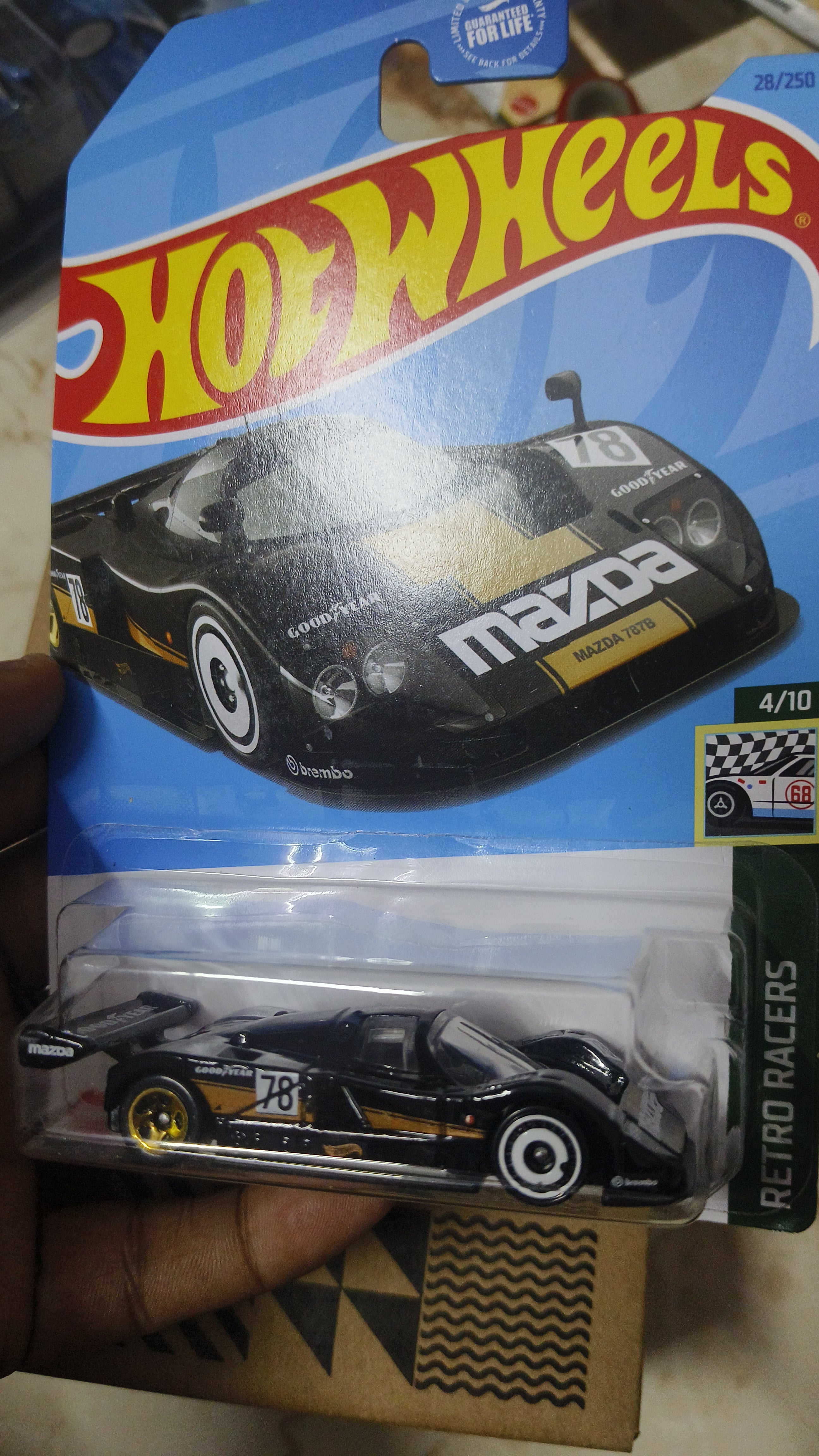 Hot Wheels 2021 Pagani 787B Black (US CARD) - Harla Hotwheels Diecast 
