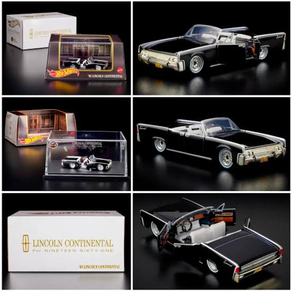 Hot Wheels 61 Lincoln Continental RLC - Harla Hotwheels Diecast 