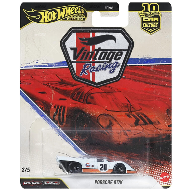 Hot Wheels Vintage racing Porsche (Pre-order) - Harla Hotwheels Diecast 