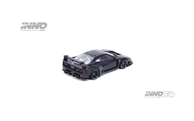 Inno64 LBWK Ferrari (F40) Black Full Carbon (Pre-order) - Harla Hotwheels Diecast 