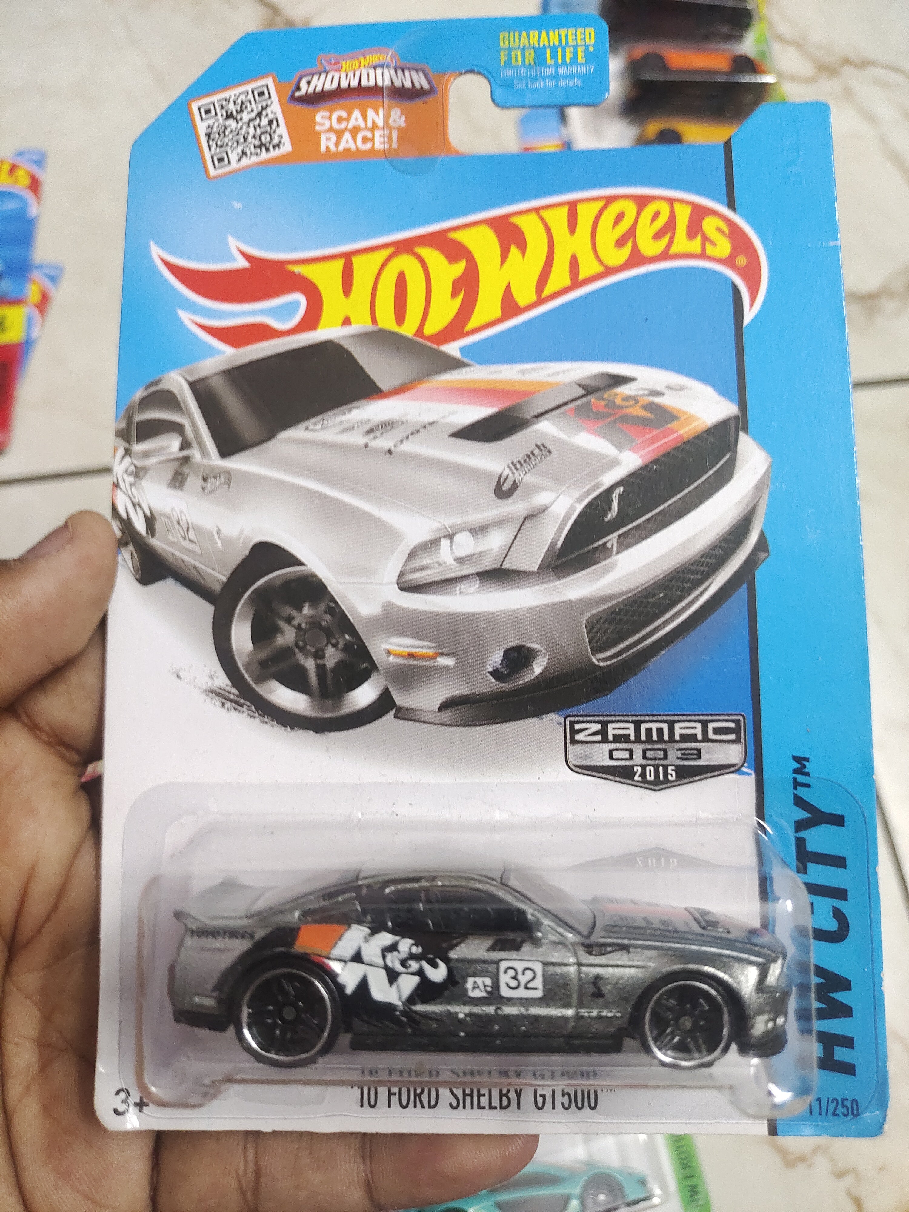 Hot Wheels 10 Ford Shelby GT500 Zamac - Harla Hotwheels Diecast 