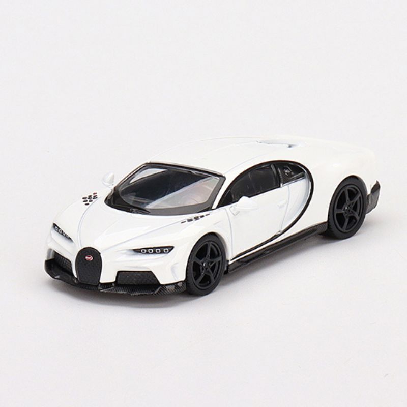 MINI GT Bugatti Chiron Super Sport White 1:64 Scale  (Pre-order) llll Total Price : ₹1999-₹499(advance) = ₹1500(On arrival) - Harla Hotwheels Diecast 