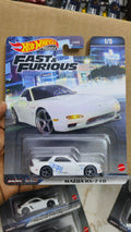 Fast and Furious Mazda RX -7 FD (Imported Card) - Harla Hotwheels Diecast 