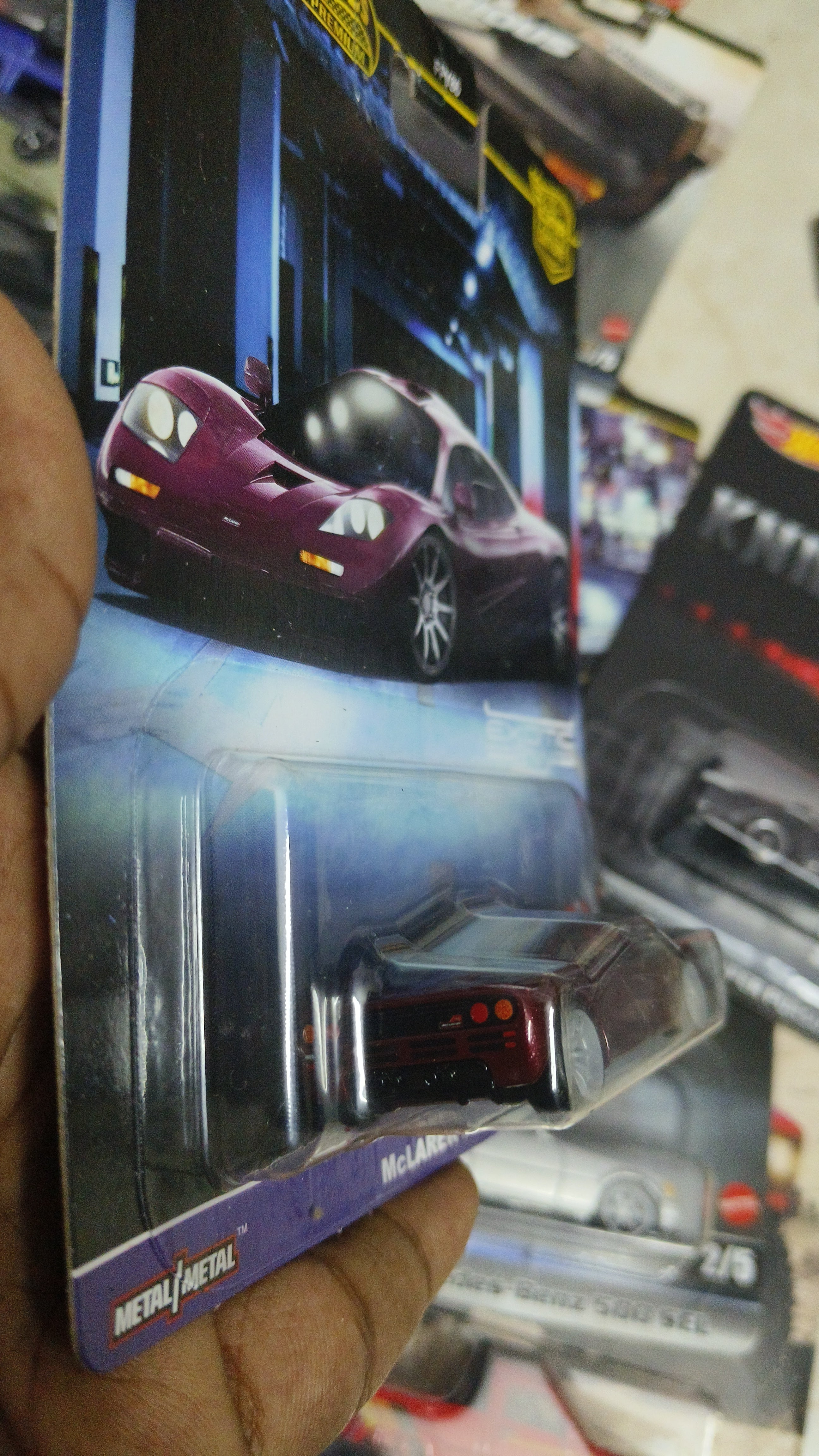 Hot Wheels Exotic Evny McLaren F1 - Harla Hotwheels Diecast 
