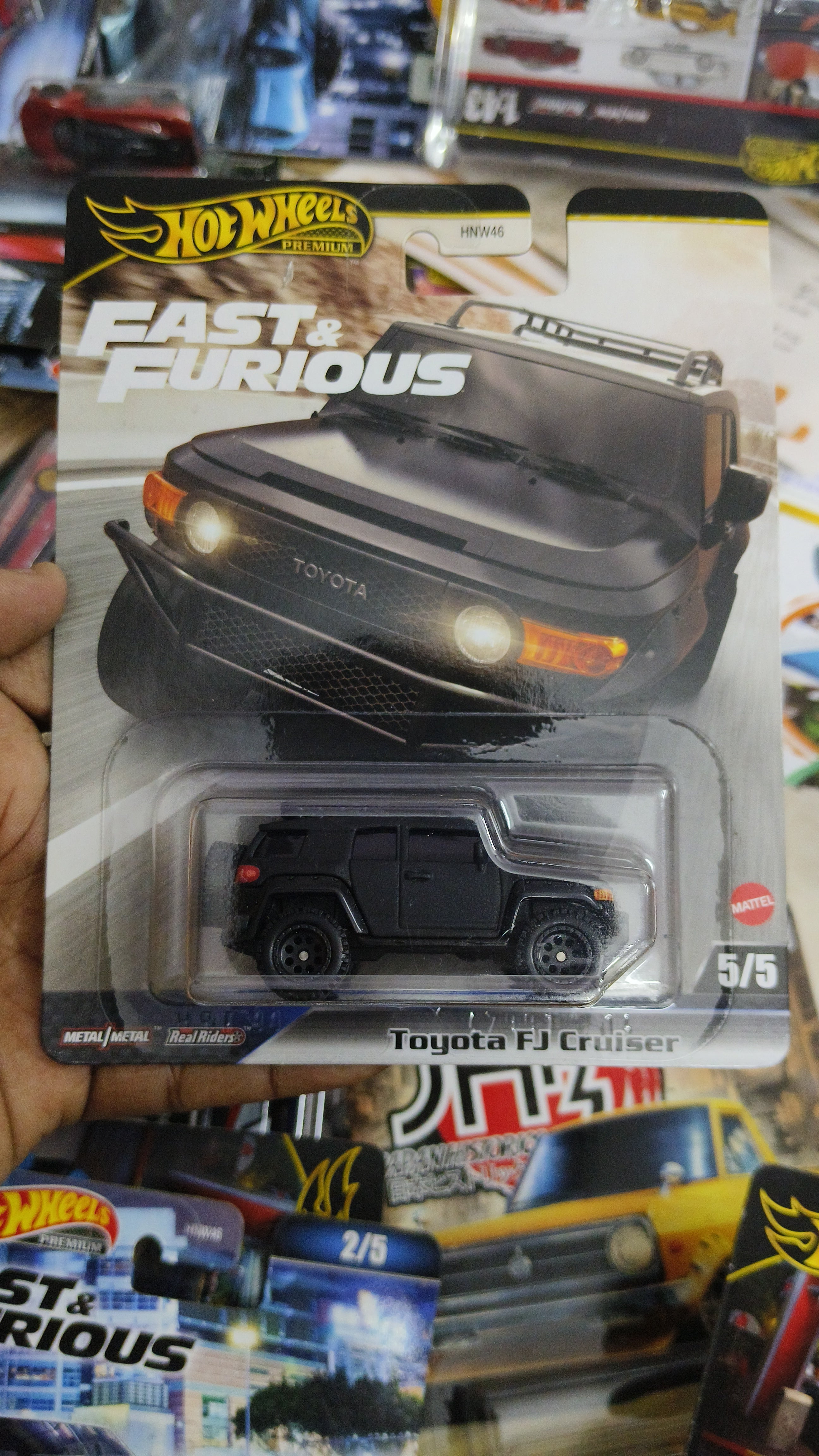Fast and Furious Toyota FJ Cruiser (Imported Card) - Harla Hotwheels Diecast 