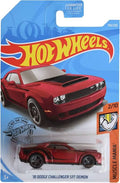 Hot Wheels Dodge Challenger SRT Demon - Yellow 2019 - Harla Hotwheels Diecast 