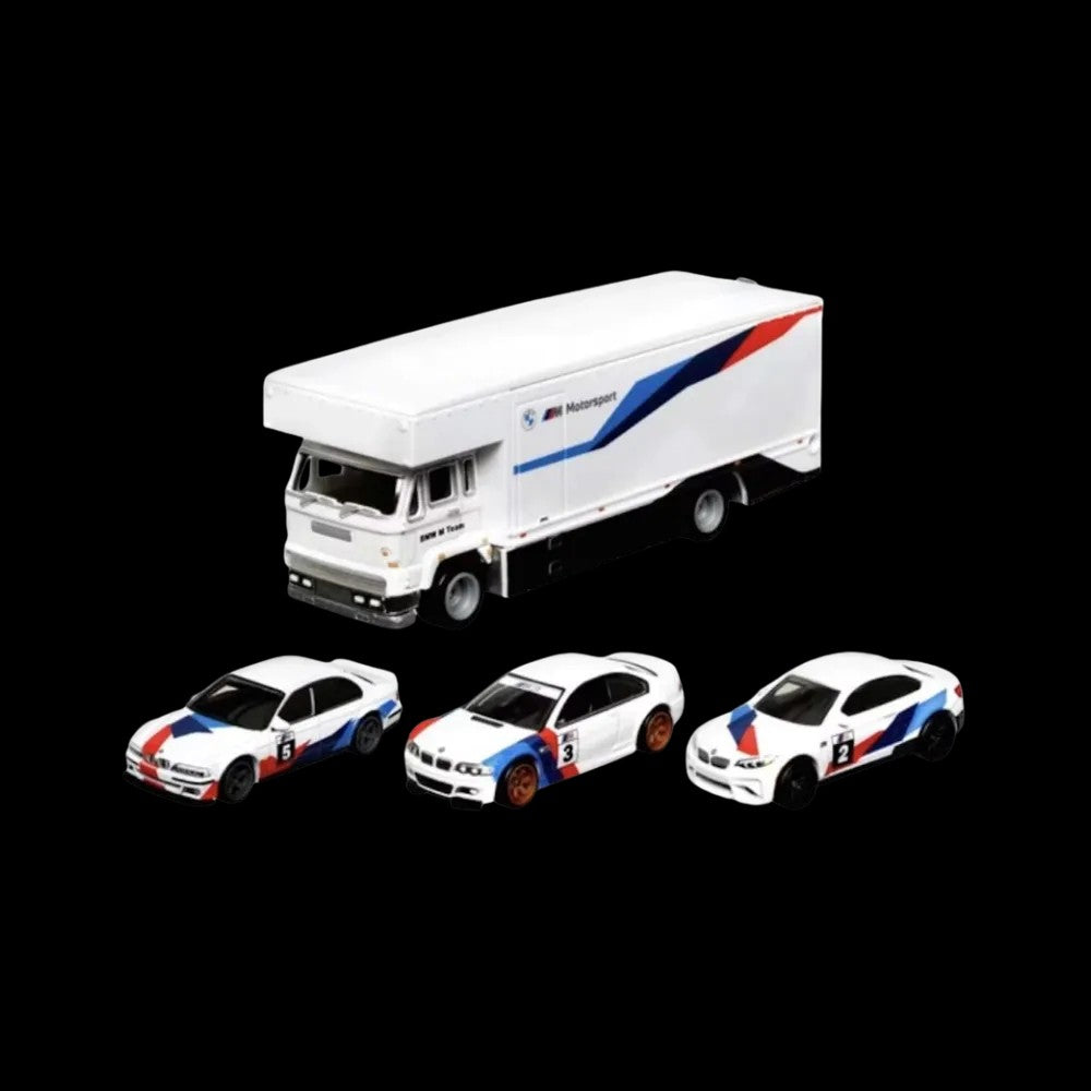 Hot Wheels Premium BMW Display Diecast Collection 4-Pack 1:64 - Harla Hotwheels Diecast 