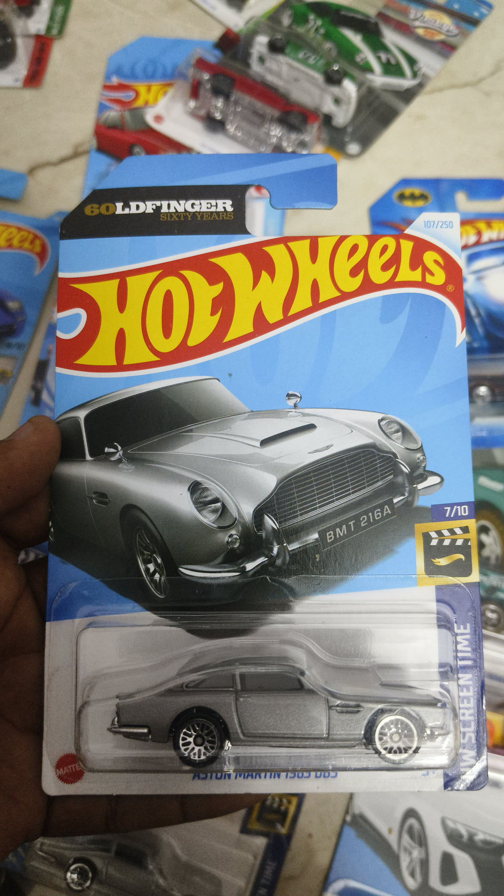 Hot Wheels Aston Martin 1963 DBS - Harla Hotwheels Diecast 