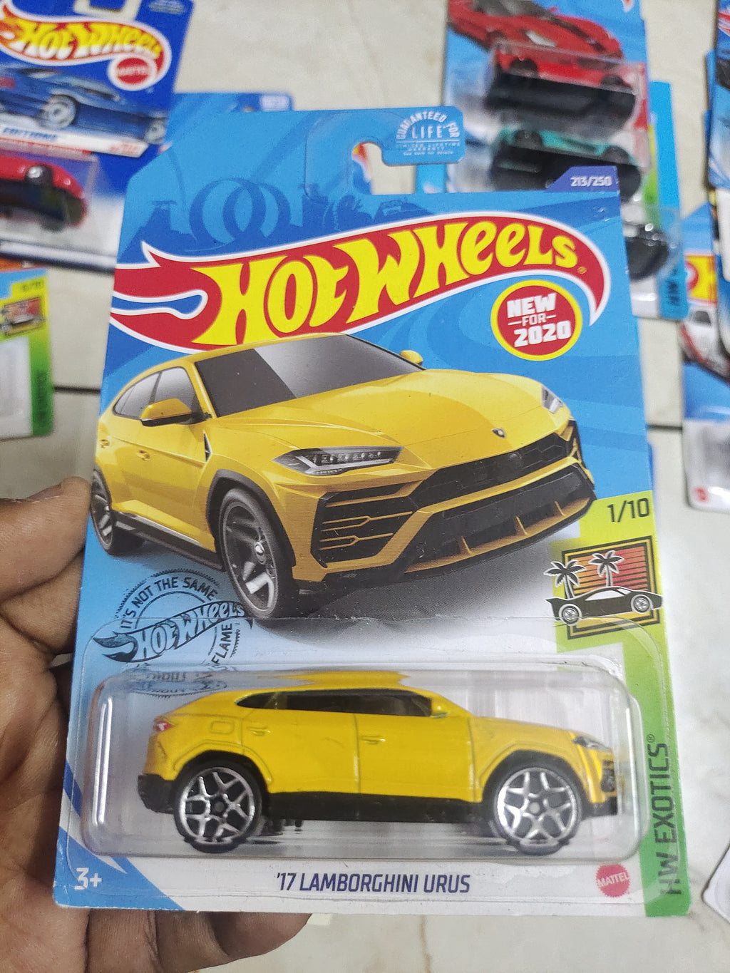 Hot Wheels Lamborghini Urus- Yellow (US Card) - Harla Hotwheels Diecast 
