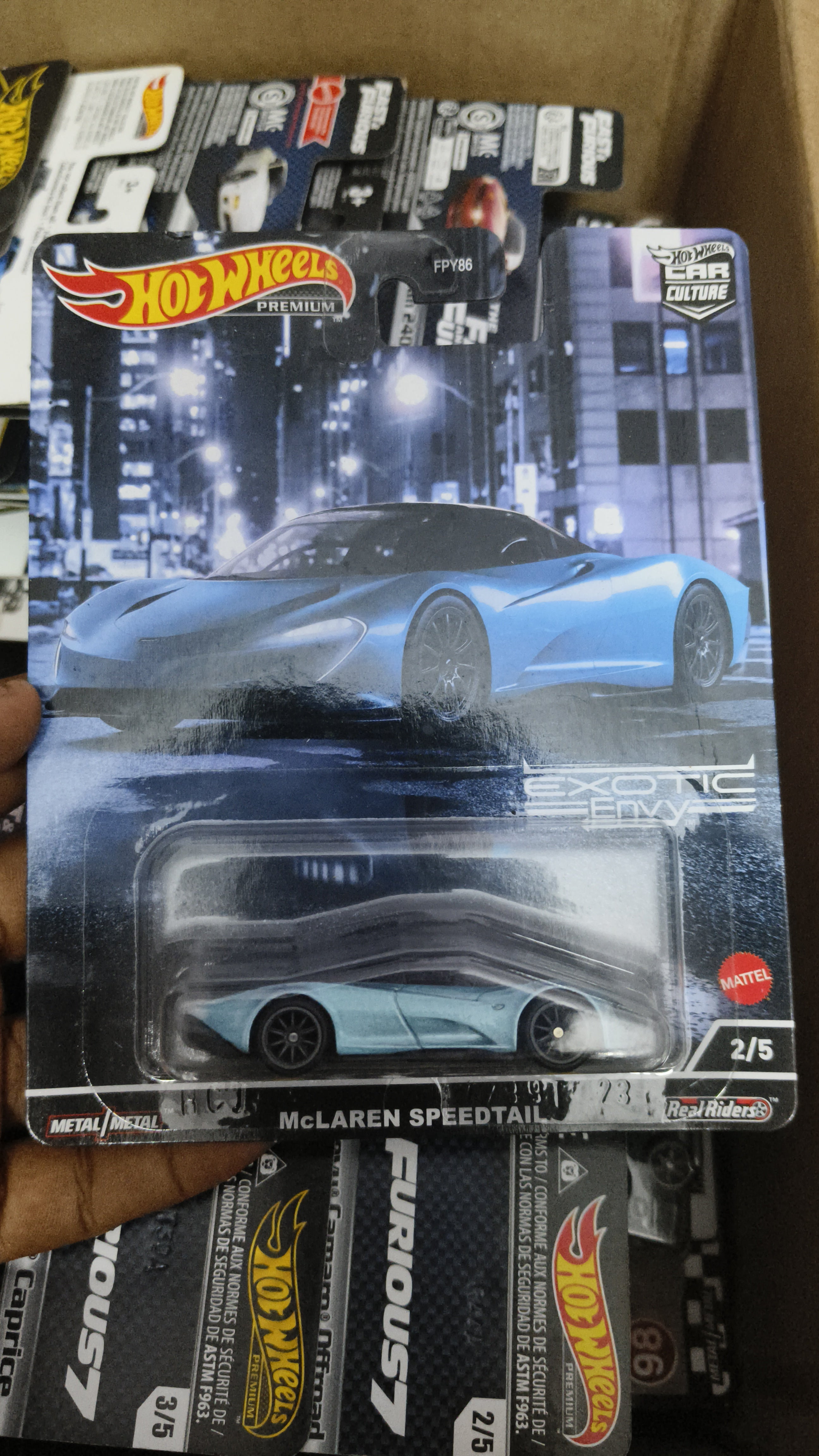 Hot Wheels Exotic Evny McLaren Speedtail - Harla Hotwheels Diecast 