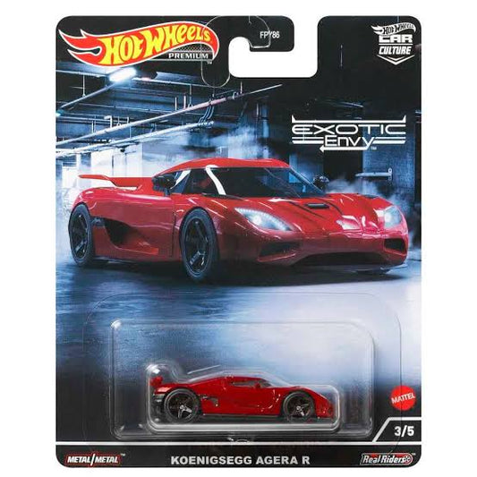 Hot wheels Koenigsegg Agera R Red Hotwheels Premium's