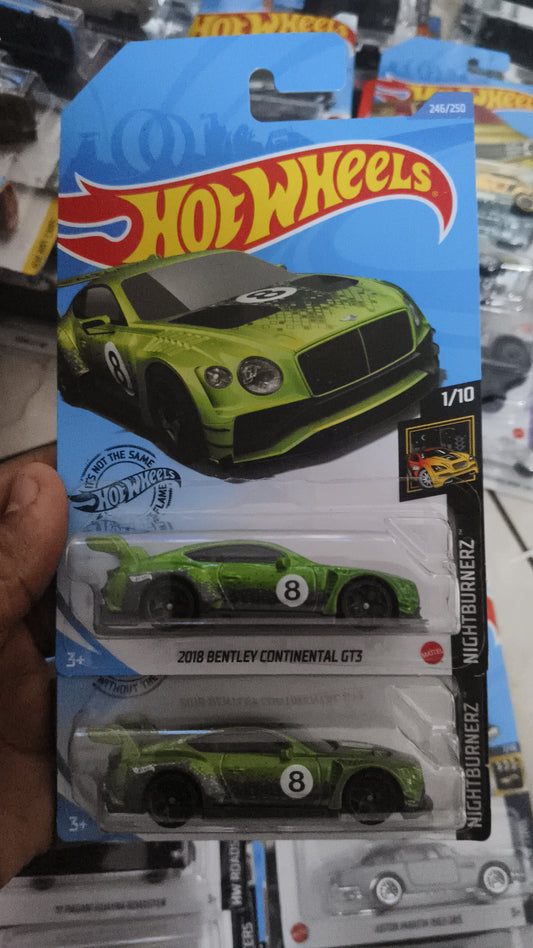 Hot Wheels Bentley Continental GT3 - Harla Hotwheels Diecast 