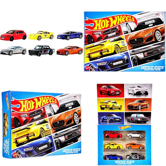 Hot Wheels Imported Euro 6 Pack (Pre-order)