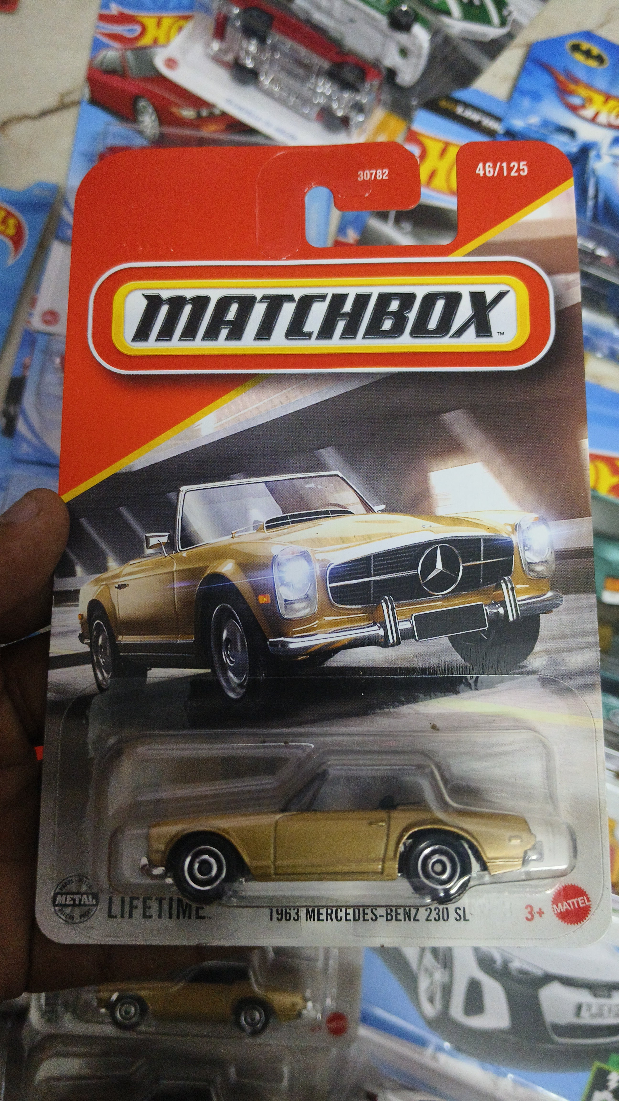 MatchBox 1963 Mercedes-Benz 300 SL - Harla Hotwheels Diecast 